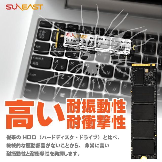 定期販売 【SUNEAST】2TB SSD 内蔵型 NVMe SE900NVG3 新品
