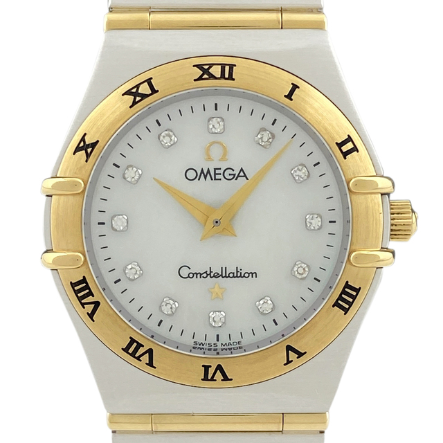 【即出荷】 1272.75 12Pダイヤ コンステレーション オメガ - OMEGA クォーツ 【中古】 レディース 腕時計 【即出荷】 1272.75 12Pダイヤ コンステレーション オメガ - OMEGA クォーツ 【中古】 レディース 腕時計