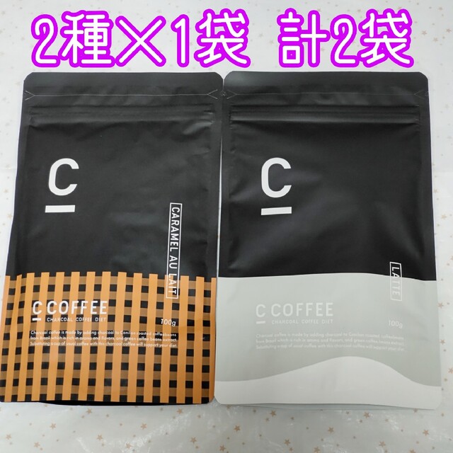 新品即決 C COFFEE チャコールコーヒーダイエット キャラメルオレ 100g ...