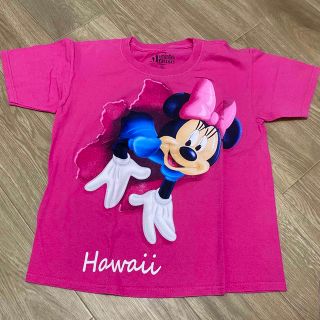 ディズニー(Disney)のヴィンテージ　Disney 飛び出し　ミニー　両面プリント(Tシャツ/カットソー)