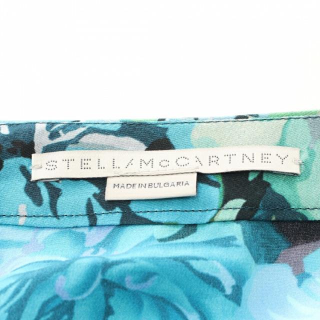 Stella McCartney(ステラマッカートニー)の スカート フラワー シルク ライトブルー マルチカラー フレア レディースのスカート(ロングスカート)の商品写真