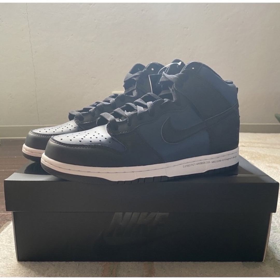 FRAGMENT × NIKE DUNK HIGH CITY PACK NAVY