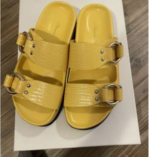 スリーワンフィリップリム(3.1 Phillip Lim)のフィリップリム　新品　プラットフォーム　サンダル(サンダル)