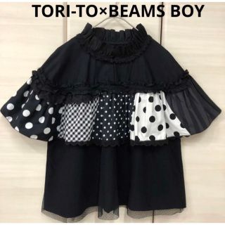 ビームスボーイ(BEAMS BOY)のTORI-TO×BEAMS BOY  Cape Smock トリトケープスモック(シャツ/ブラウス(半袖/袖なし))