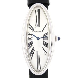 カルティエ(Cartier)のカルティエ ベニュワールアロンジェMM WG W1532336 WG 手巻(腕時計)