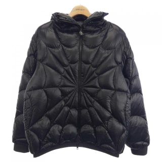 【美品】  MONCLER / モンクレール | MUREAUX GIUBBOTTO ミュロー ウール フード ダウン ジャケット | 2 | ネイビー | メンズ