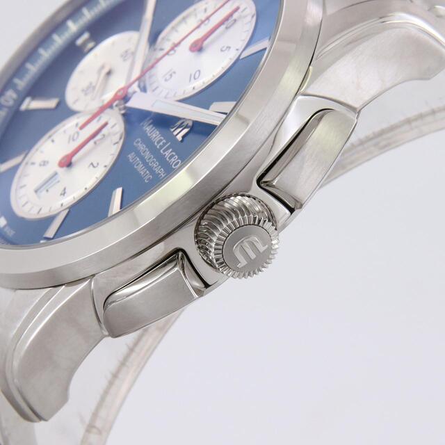 MAURICE LACROIX(モーリスラクロア)の【新品】モーリス･ラクロア ポントスクロノグラフ PT6388-SS002-430-1 SS 自動巻 メンズの時計(腕時計(アナログ))の商品写真