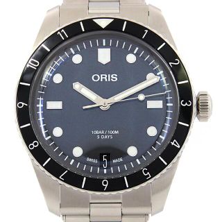 オリス(ORIS)の【新品】オリス ダイバーズ65 12H キャリバー400 01 400 7772 4054-07 SS 自動巻(腕時計(アナログ))