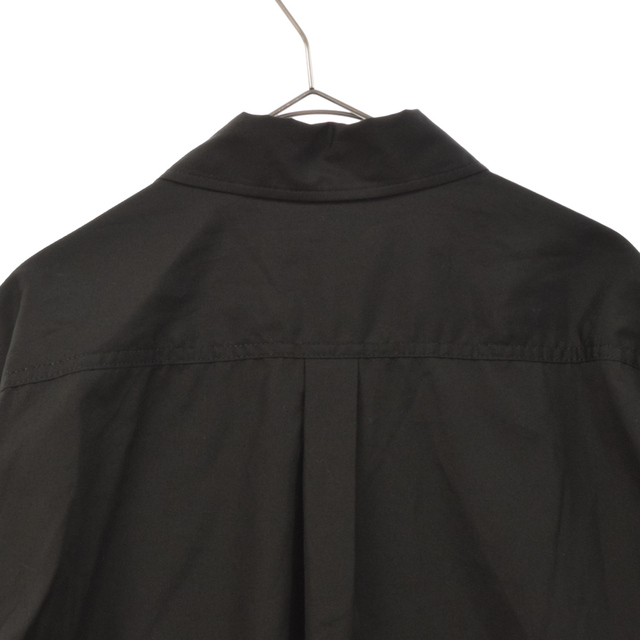 s'yte サイト 100／2 Broad China Length Shirt チャイナデザイン ロング 長袖シャツ ブラック UQ‐B05‐080 3