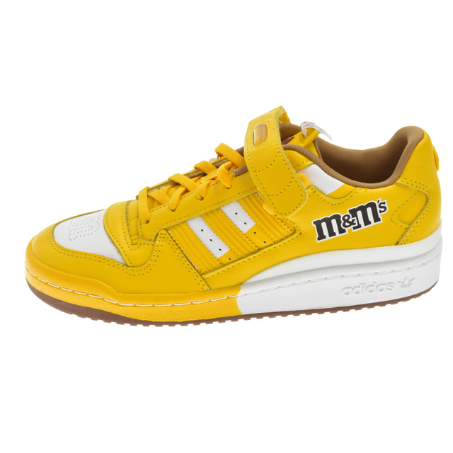 adidas アディダス ×m&ms Forum Low 84 エムアンドエムズ フォーラム ローカットスニーカー イエロー US6/24cm GY6317