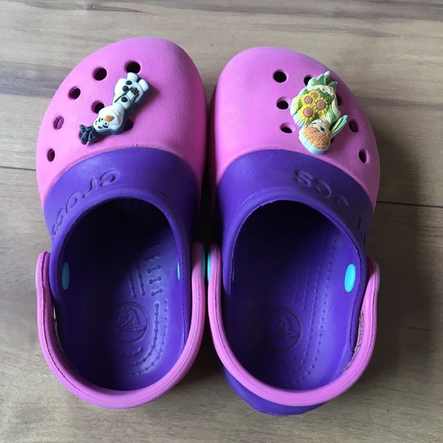 crocs(クロックス)のクロックスベビー キッズ/ベビー/マタニティのベビー靴/シューズ(~14cm)(サンダル)の商品写真