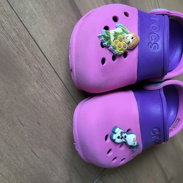 crocs(クロックス)のクロックスベビー キッズ/ベビー/マタニティのベビー靴/シューズ(~14cm)(サンダル)の商品写真