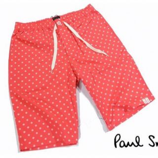 ポールスミス(Paul Smith)の【ポールスミス/Paul Smith】ショートパンツ・Mサイズ・オレンジ系 水玉(ショートパンツ)