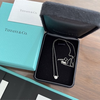 ティファニー(Tiffany & Co.)のTiffany バイヤザード ダイヤモンドネックレス 0.18(ネックレス)
