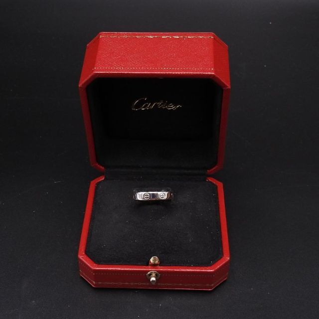 Cartier(カルティエ)の新品仕上げ済〔正規品〕750 K18WG カルティエ ラブリング #57 16号 レディースのアクセサリー(リング(指輪))の商品写真