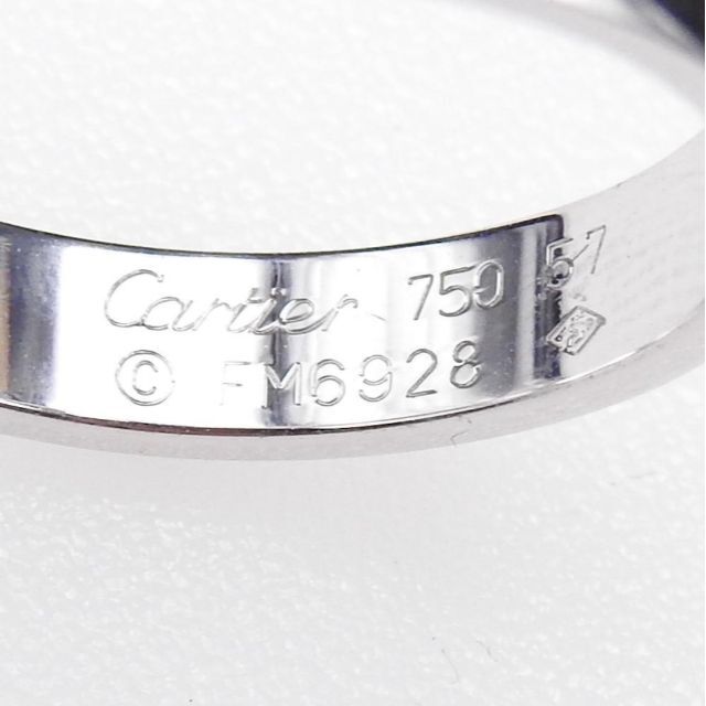 Cartier - 新品仕上げ済〔正規品〕750 K18WG カルティエ ラブリング