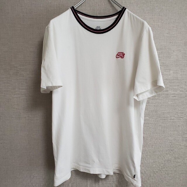 NIKE(ナイキ)のNIKE SB リンガーTシャツ ワッペン ロゴ ピンク メンズのトップス(Tシャツ/カットソー(半袖/袖なし))の商品写真