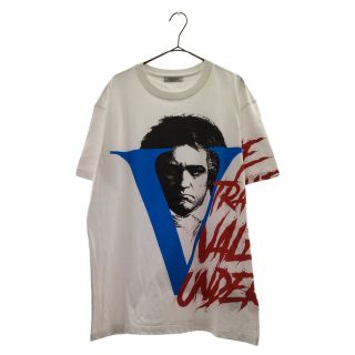 訳あり ヴァレンティノ 半袖 カットソー オレンジ 白 VALENTINO T