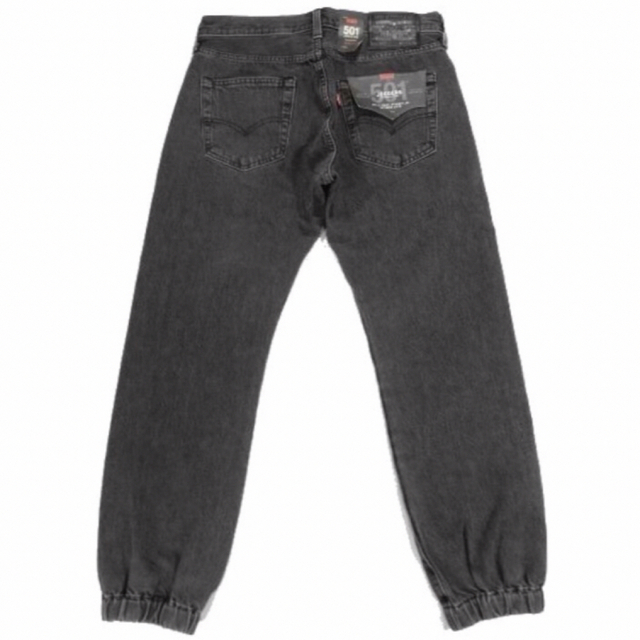 Levi's(リーバイス)の【Levi's／リーバイス】501 ボタンフライ ジョガーパンツ W30ブラック メンズのパンツ(デニム/ジーンズ)の商品写真