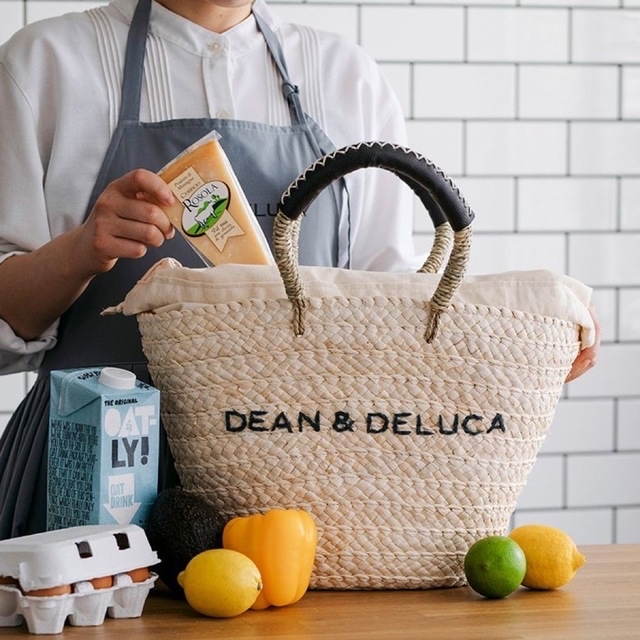 【新品・小サイズ！】DEAN＆DELUCA BEAMS 保冷カゴバッグ 限定品