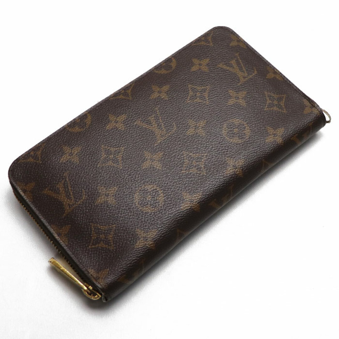 ファスナー内側LOUIS VUITTON ルイ・ヴィトン ジッピー・オーガナイザー 長財布 ラウンドファスナー モノグラム・キャンバス ブラウン M62581 CA0261 ユニセックス