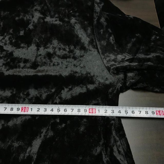 EMODA - T0010 EMODA エモダ ベロアチョーカートップス ブラックの通販