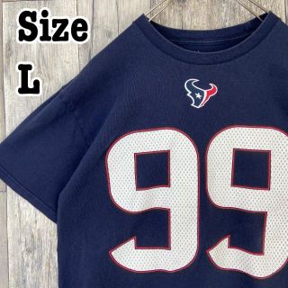 マジェスティック(Majestic)の人気アイテム　NFL フットボール　マジェスティック　テキサンズ　半袖　Tシャツ(Tシャツ/カットソー(半袖/袖なし))