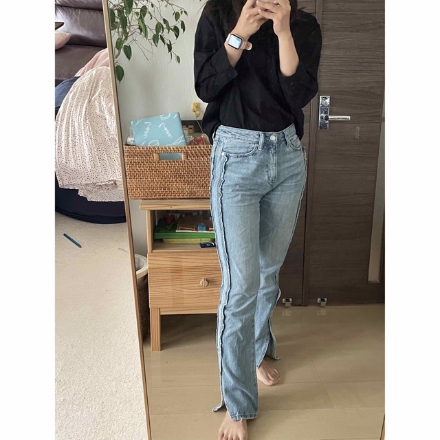 AZUL by moussy(アズールバイマウジー)のAzul by moussy シャツ　美品 レディースのトップス(シャツ/ブラウス(長袖/七分))の商品写真