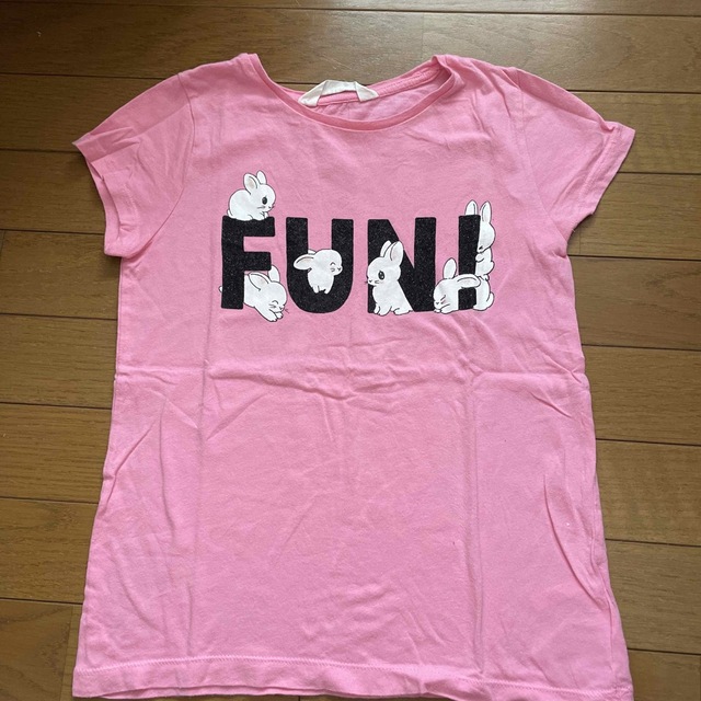 H&M(エイチアンドエム)のH&M☆Tシャツ140 キッズ/ベビー/マタニティのキッズ服女の子用(90cm~)(Tシャツ/カットソー)の商品写真