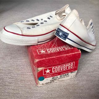 コンバース(CONVERSE)の箱付き　デッドストック　70s コンバース チャックテイラー　オールスター(スニーカー)