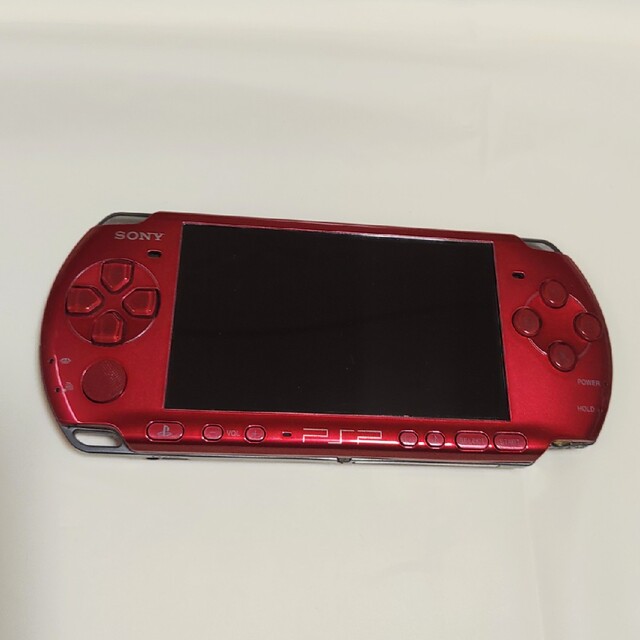 psp 3000 本体 sony ソニー ラディアントレッド 箱付きpsvita - 携帯用