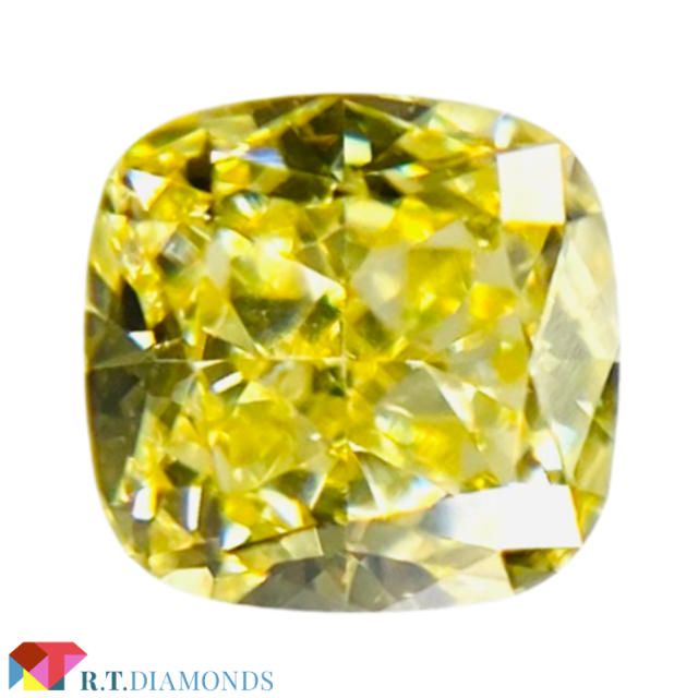 FANCY YELLOW 0.250ct X/RT2061/CGL