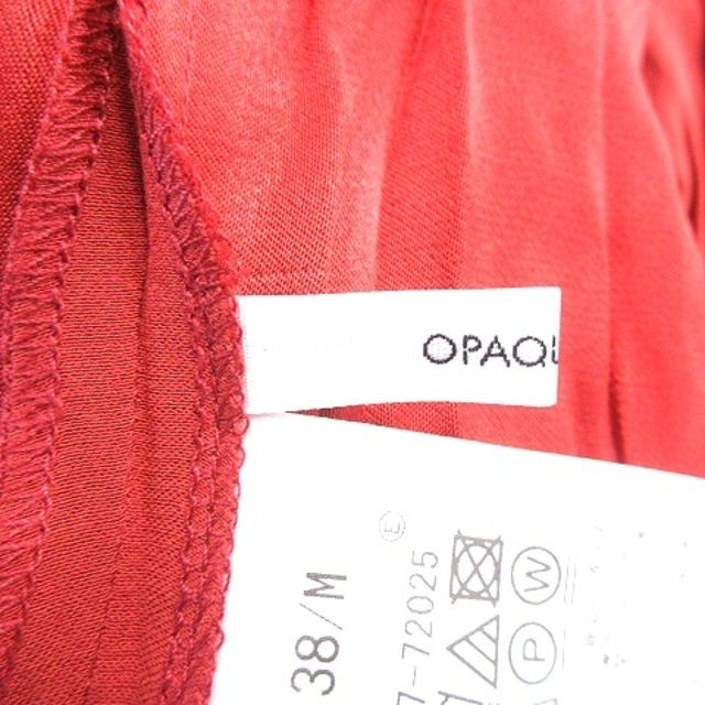 OPAQUE.CLIP(オペークドットクリップ)のオペークドットクリップ フレアスカート マキシ ロング M 赤 レッド /AU レディースのスカート(ロングスカート)の商品写真