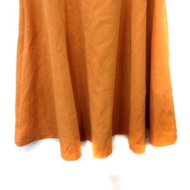 31 Sons de mode(トランテアンソンドゥモード)のトランテアン ソン ドゥ モード フレアスカート ミモレ 36 オレンジ 茶 レディースのスカート(ロングスカート)の商品写真
