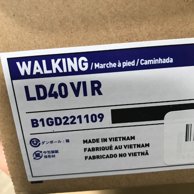 MIZUNO - タ24962 ミズノ LD40 VI R(ウォーキング) ブラック 24cmの