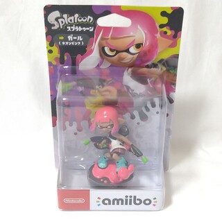 ニンテンドウ(任天堂)のamiibo ガール(ネオンピンク) スプラトゥーン(ゲームキャラクター)