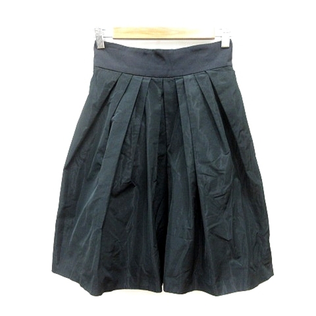 ROPE’(ロペ)のロペ ROPE フレアスカート ひざ丈 36 黒 ブラック /MN レディースのスカート(ひざ丈スカート)の商品写真