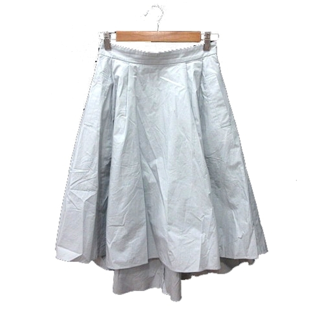 31 Sons de mode(トランテアンソンドゥモード)のトランテアン ソン ドゥ モード フレアスカート ひざ丈 38 水色 ブルー レディースのスカート(ひざ丈スカート)の商品写真