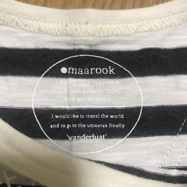 maarook(マルーク)の男の子　女の子　マルーク　90 半袖Tシャツ  キッズ/ベビー/マタニティのキッズ服男の子用(90cm~)(Tシャツ/カットソー)の商品写真