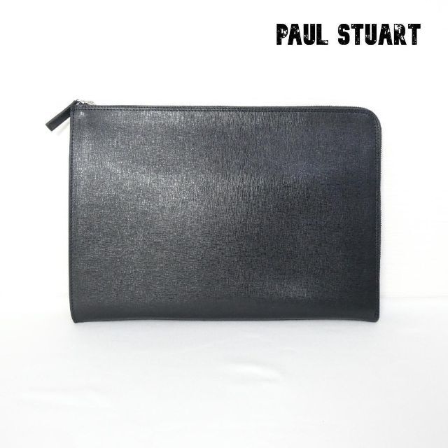 日本人気超絶の Stuart Paul 美品 レザー クラッチバッグ L字