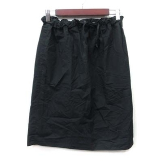 ルグラジック(LE GLAZIK)のルグラジック タイトスカート ミモレ ロング 36 黒 ブラック /YI(ロングスカート)