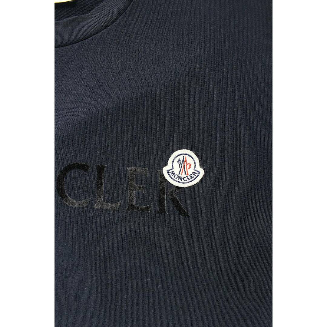 MONCLER - モンクレール MAGLIA GIROCOLLO フロントロゴスウェット