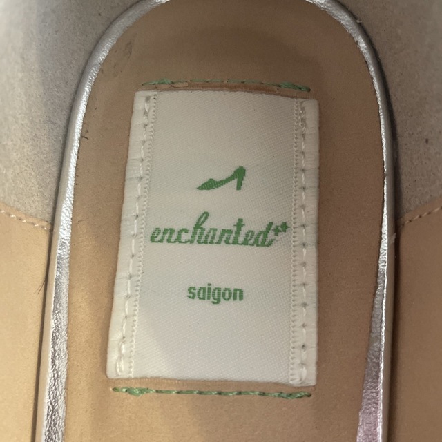 enchanted(エンチャンテッド)の本革パンプス　パイソン柄　24cm レディースの靴/シューズ(ハイヒール/パンプス)の商品写真