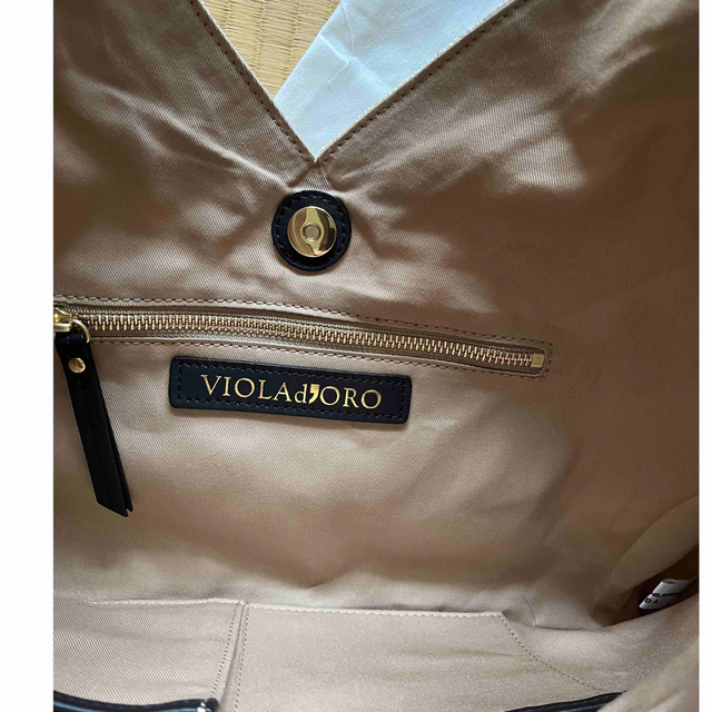 VIOLAd'ORO(ヴィオラドーロ)の最終値下2023VIOLAd’OROヴィオラドーロアバカメッシュバッグ保存袋付き レディースのバッグ(かごバッグ/ストローバッグ)の商品写真