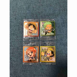 ONE PIECE - ワンピース 大海賊シールウエハース LOG.1 麦わらの一味 4