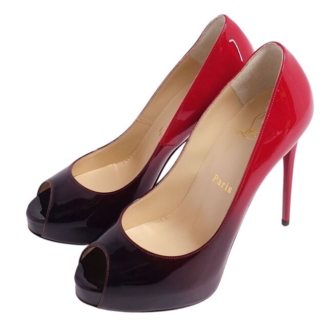 未使用 クリスチャンルブタン Christian Louboutin パンプス ヒール