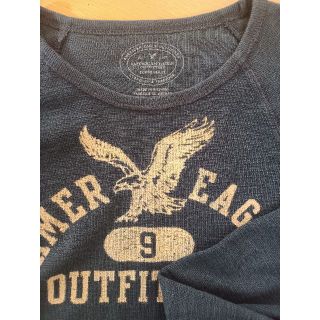 アメリカンイーグル(American Eagle)のアメリカンイーグル　長袖Tシャツ　L(Tシャツ/カットソー(七分/長袖))