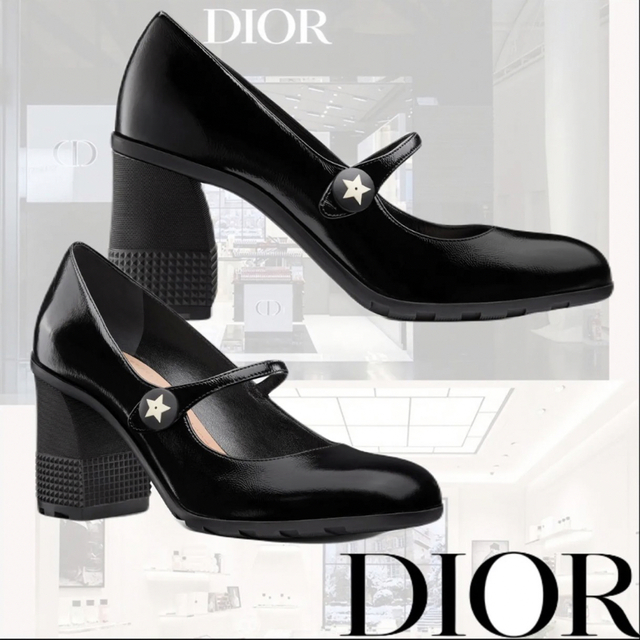 Christian Dior(クリスチャンディオール)のDIOR ディオール D-DOLL パンプス カーフスキン レディースの靴/シューズ(ハイヒール/パンプス)の商品写真