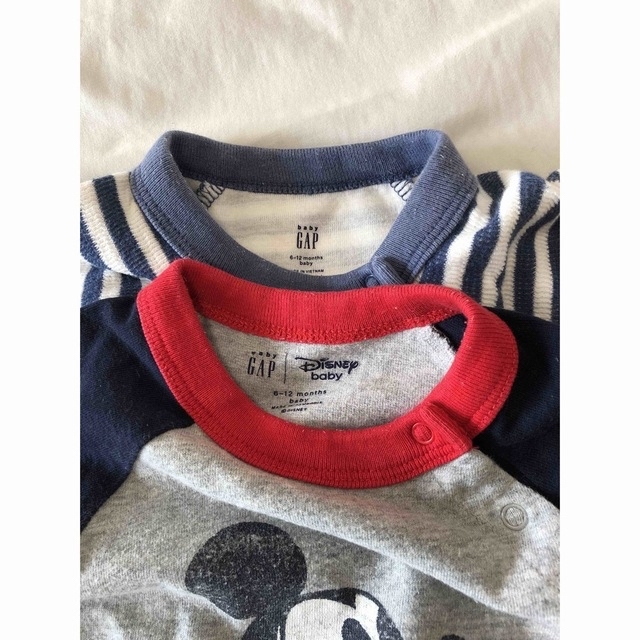 babyGAP(ベビーギャップ)の半袖ロンパース　babyGAP6-12m　まとめ売り キッズ/ベビー/マタニティのベビー服(~85cm)(ロンパース)の商品写真