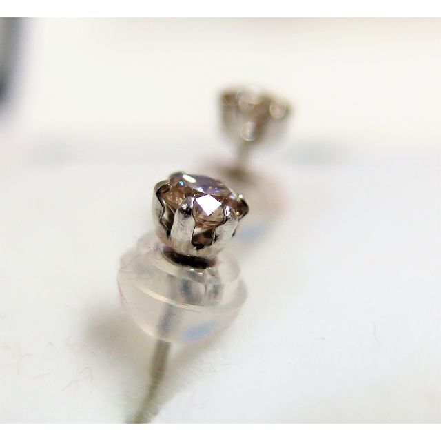 Pt900 ダイヤ0.20/0.20ct ピアス 2